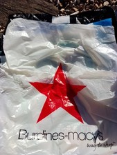 Burdine's Macy's store In Florida Souvenir Plastic Shopping Bag With Logo 2005