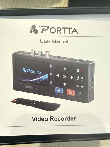 Portta vhs digital - to,