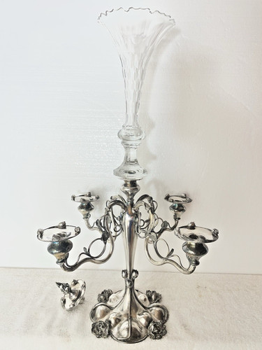 Antique silverplate arm - 5,