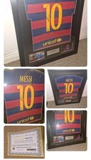 Lionel Messi Signed Barcelona