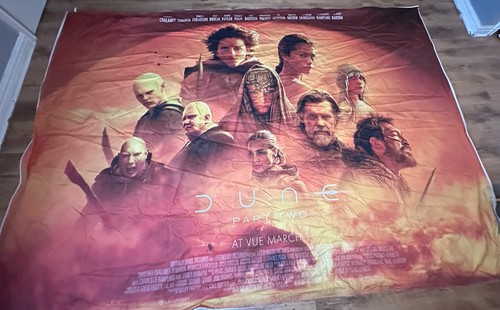 Cinema banner dune part - dune, two