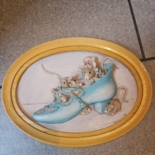 Border Fine Arts  Beatrix Potter Old Women Who Lived in a Shoe Wall Plaque.