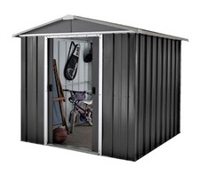 942 Returned Yardmaster Castleton Metal Garden Shed - Max Ext Size 6'8"x 7'1"