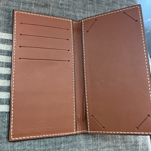 Girard perregaux brown leather - girard,