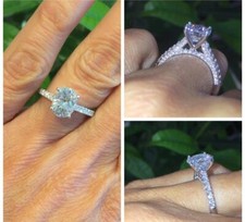 1.5ct Oval Cut Simulated