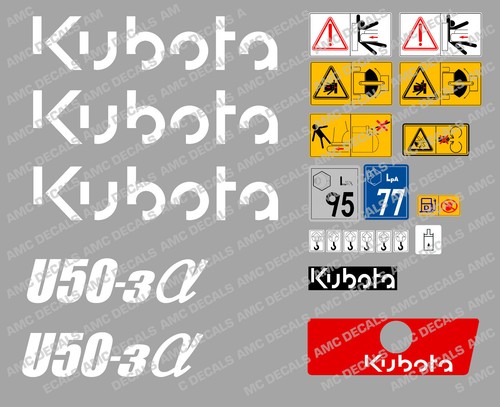Kubota u50 mini digger - kubota,