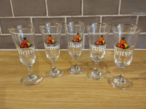 Five vintage retro britvic - vintage,