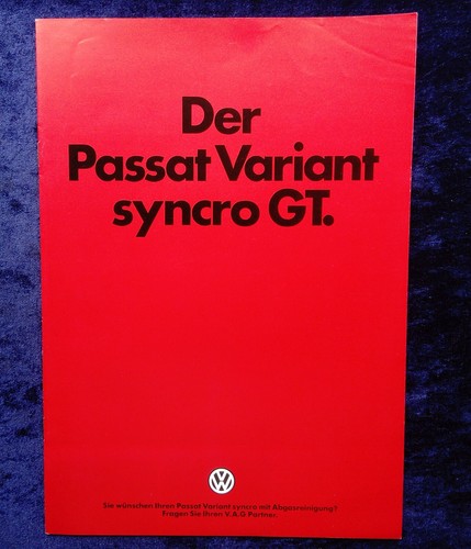 Passat variant syncro gt - vw,