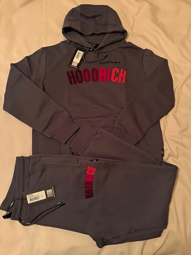 Hoodrich men purple 2pc - hoodrich, men's