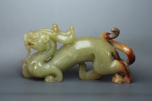 Chinese antique old hetian - old,