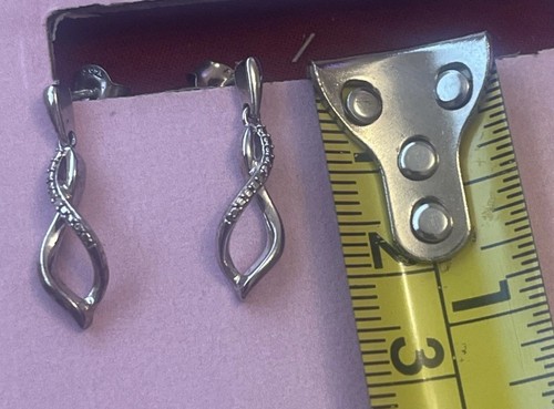 Silver earrings genuine