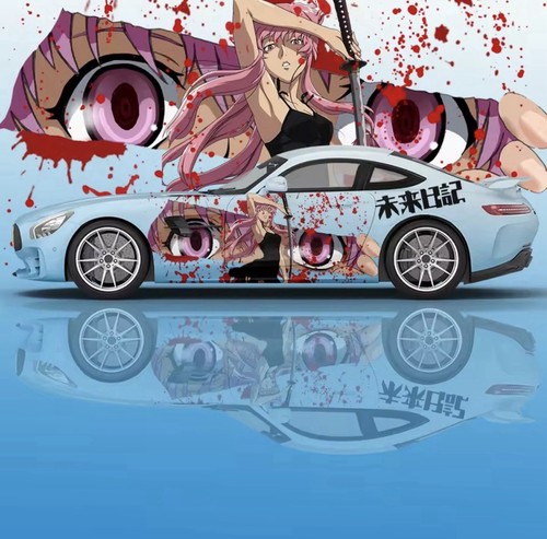 Itasha custom car decals - itasha,