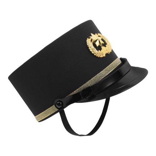 Conductor hat black train - conductor,