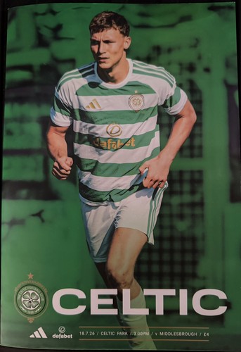 Celtic middlesbrough 18th - v,
