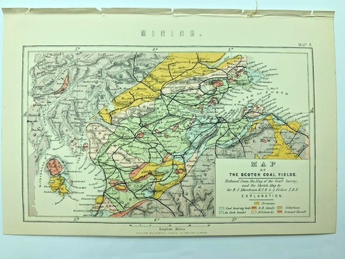 Mining map scotch coal - mining,