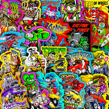 Rat Fink Ed Roth Vinyl Decals