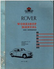 ROVER P4 60 75 80 90 100 105