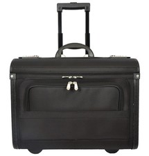 Wheeled Pilot Case Black Cabin