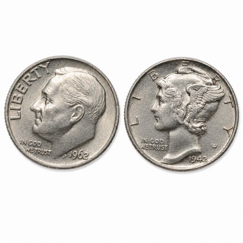 Silver dimes usa - silver,