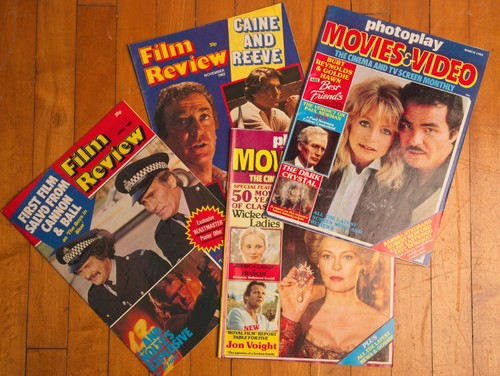 Four vintage film - , magazines