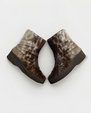 Gotthard Fur Boots Yeti Ski Winter Unisex Boots size US-10