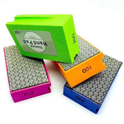 Diamond hand polishing - polishing, pads