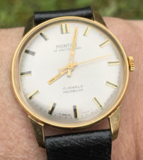 Gents Vintage Gold Plated
