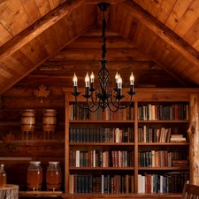 Antique Candle Style 6-Light