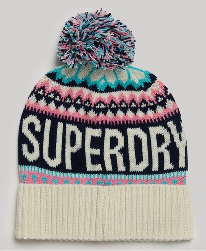 Superdry fairisle beanie