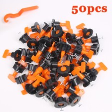50-1000pcs Tile Leveling System Kit Reusable Tile Spacer Wall Floor Clips Tool
