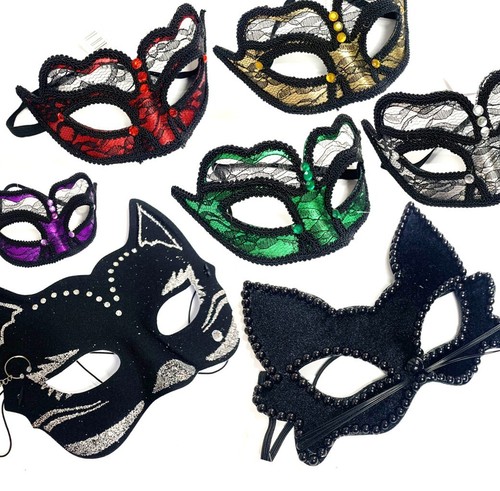 Halloween masquerade masks - halloween,