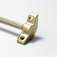 Satin Brass Stair Rods - 3/8"