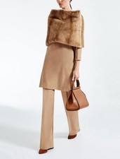 Max Mara Boagio Mink Fur Cape