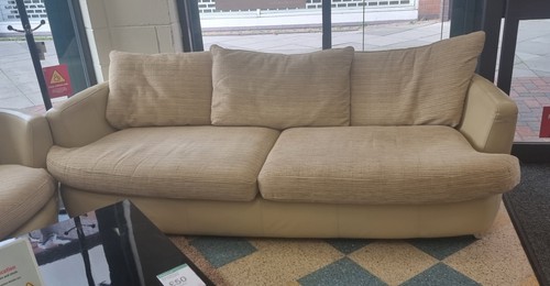 Three seater sofa - seater, curved