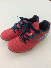 Kipsta Offload Kids Moulded Dry Pitch Rugby Boots R500 Red