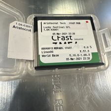 Aristocrat Lucky Festival Software Game CFast Slot