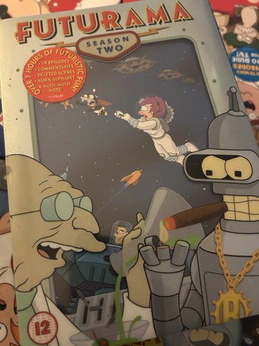 Futurama season dvd box - futurama,