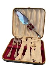 Vintage 6 Cake Forks & Cake