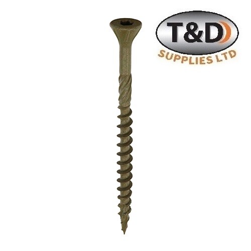 Timco green decking screws - c2,