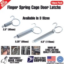 10PCS Cage Spring Door Latches