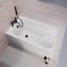 Small Single Ended Bath 1220 x 720mm - Mali MALI1220