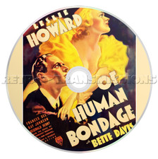 Of Human Bondage (1934) Bette Davis, Leslie Howard Romance Movie / Film on DVD
