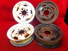 4 Steel Wheels Suzuki Jimny Sj30 Genuine 16 4.50E 5 Holes Pcd 139.7 22 Hub Diame