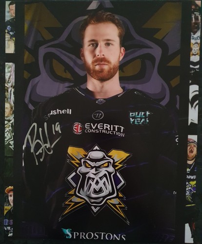 Brady gilmour signed 10x8 - brady,