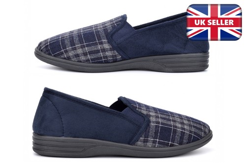 Mens carpet slippers - carpet, size