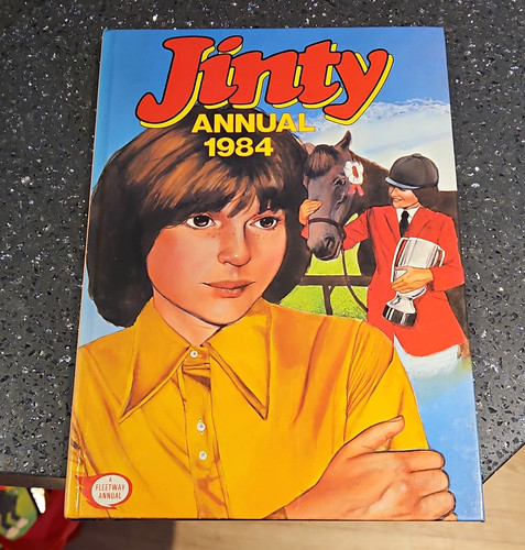 Jinty annual 1984 comic - jinty,
