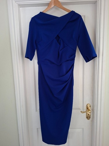 Kevan jon bodycon dress cobalt - jon,