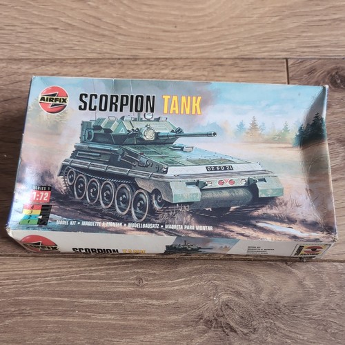 Airfix scorpion tank - 1/72,