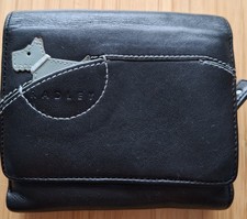Radley Leather Dog Preloved Purse -size 4x4 Inches. Great For Tucking Into Jeans