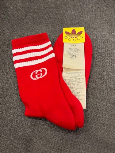 Adidas gucci socks red l - x,